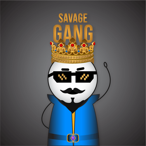 Savage Gang NFT Logo