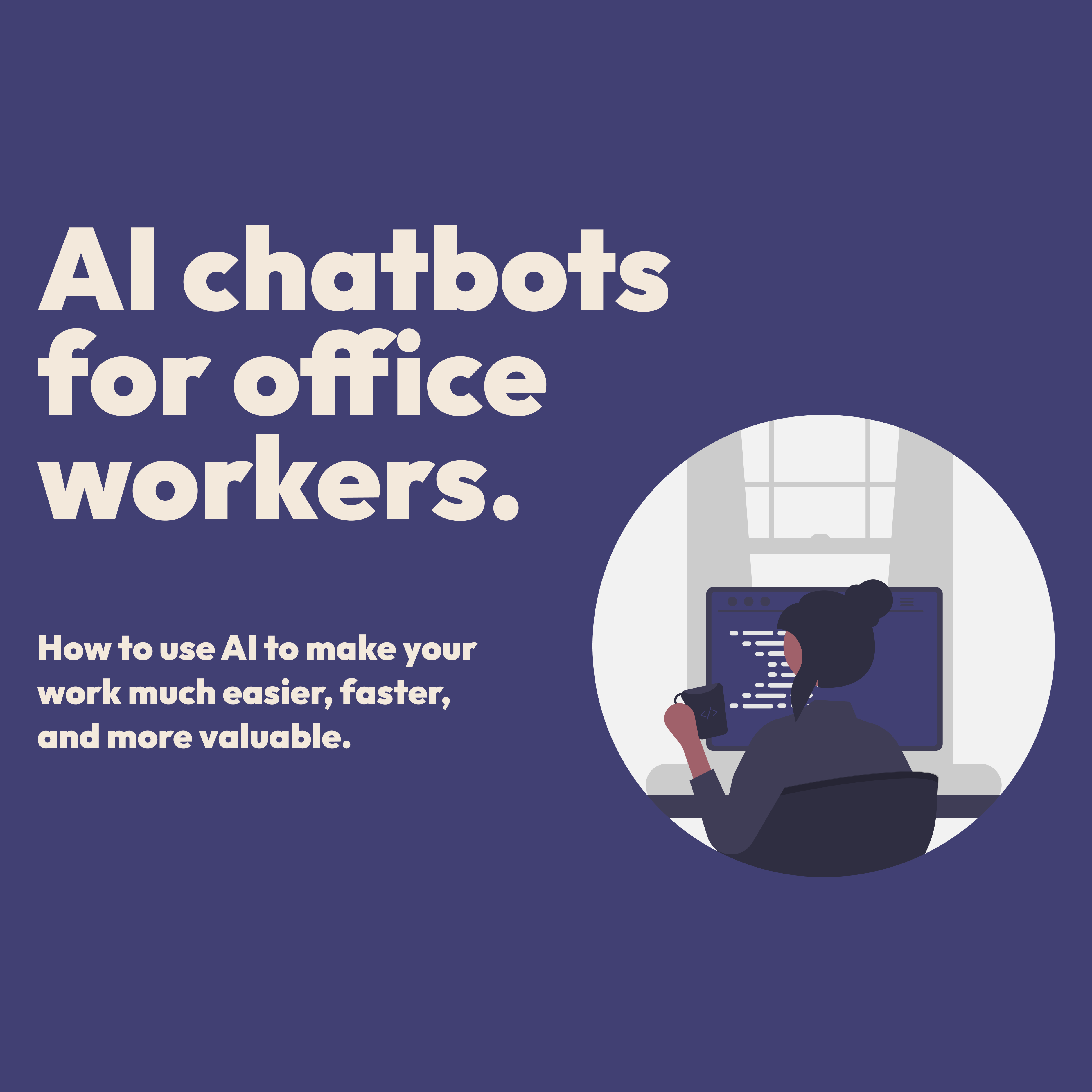 AI Chatbots for office workers (book) Logo