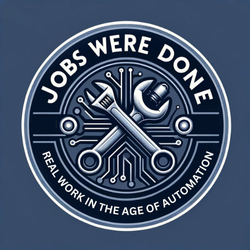 Jobs were done: Real Jobs in the Age of Automation Logo