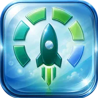 Retro Launch Logo