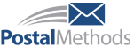 Postalmethods: Online Print & Mail Services Logo