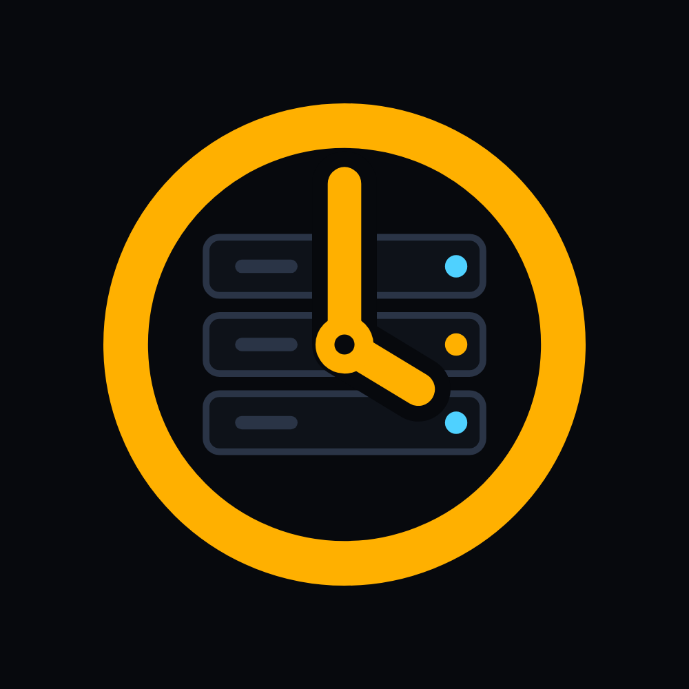 Data Centre Clock Logo